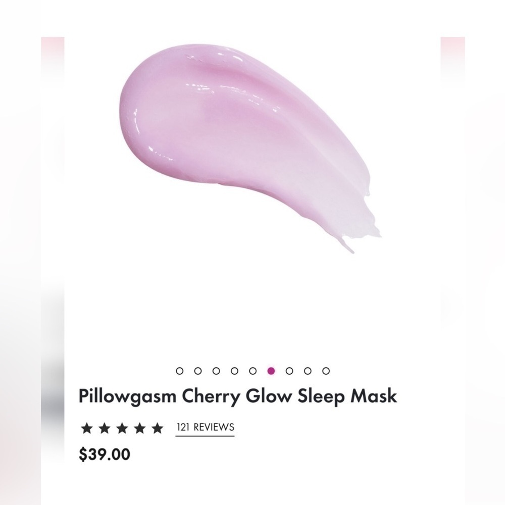 WISHFUL by HUDA BEAUTY Pillowgasm Cherry Glow Sleeping Mask - Picture 4 of 12